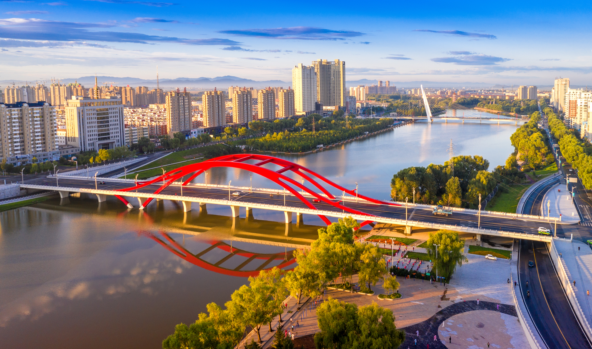 梅河口市风景图片