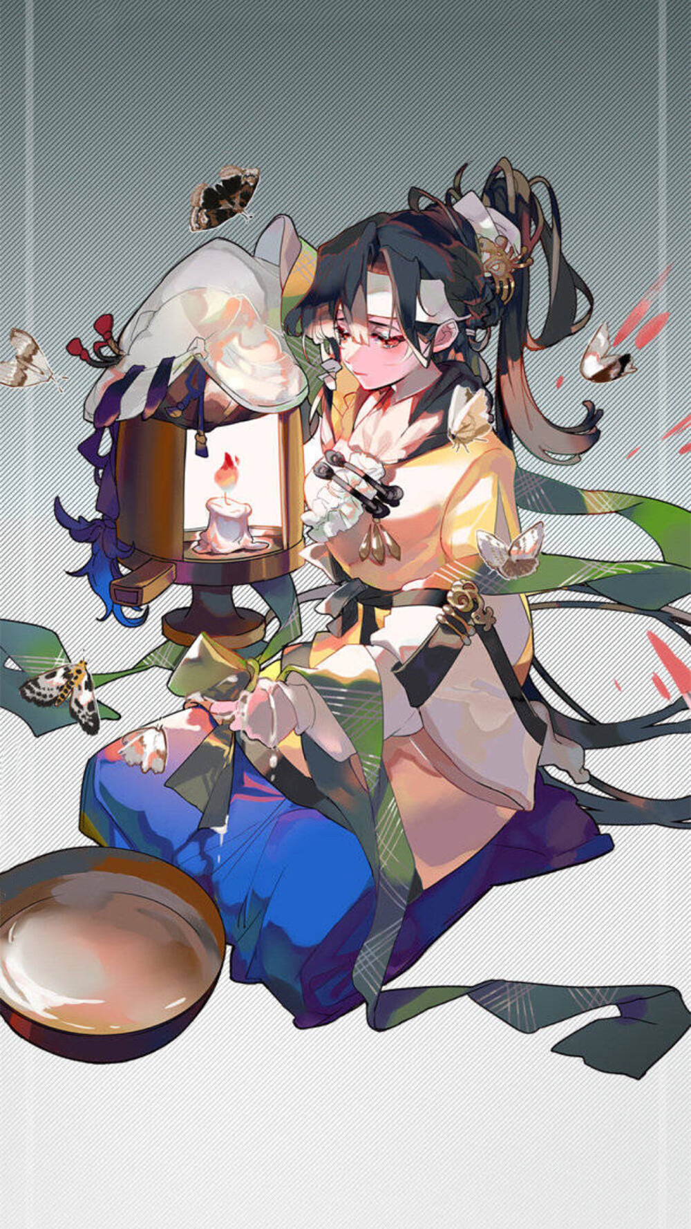 二次元中国藏品拟人化精美插画图集!本土画师akiyako大作鉴赏