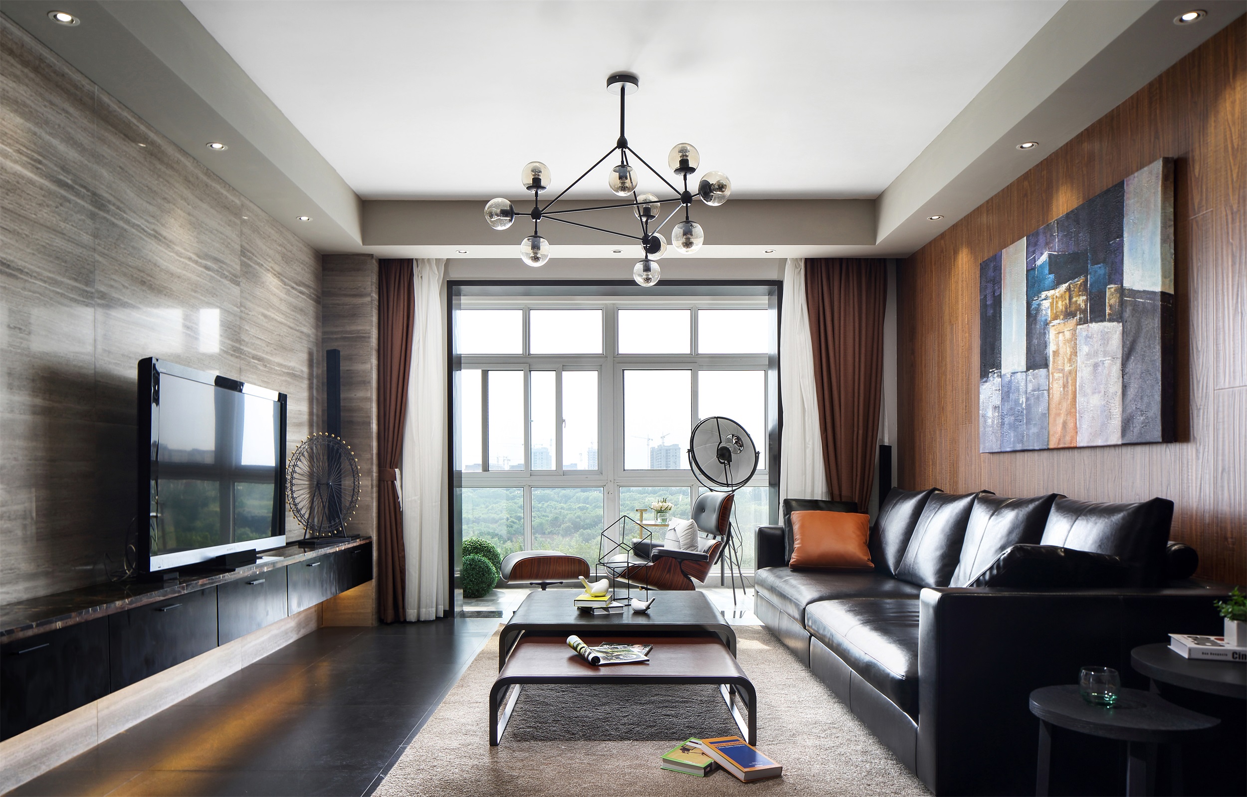 沈阳装修公兴邦整装分享现代港式风,体验不一样的感觉