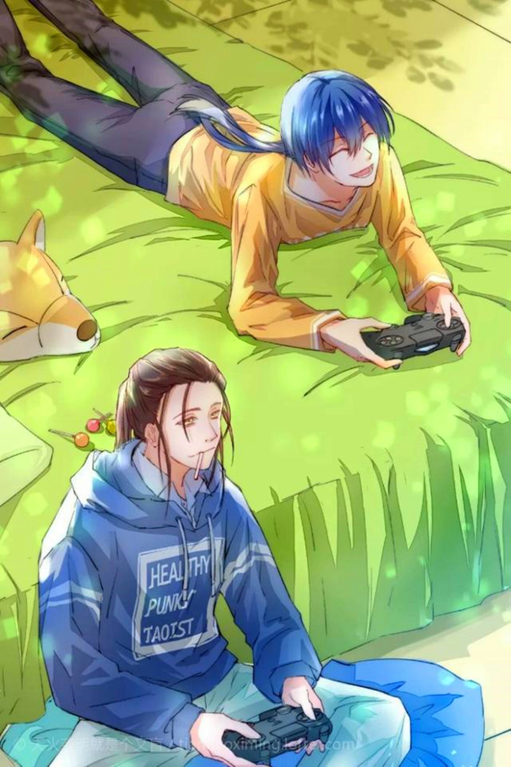 一人之下系列之也青cp精美插画图集!相知在急难,独好亦何益