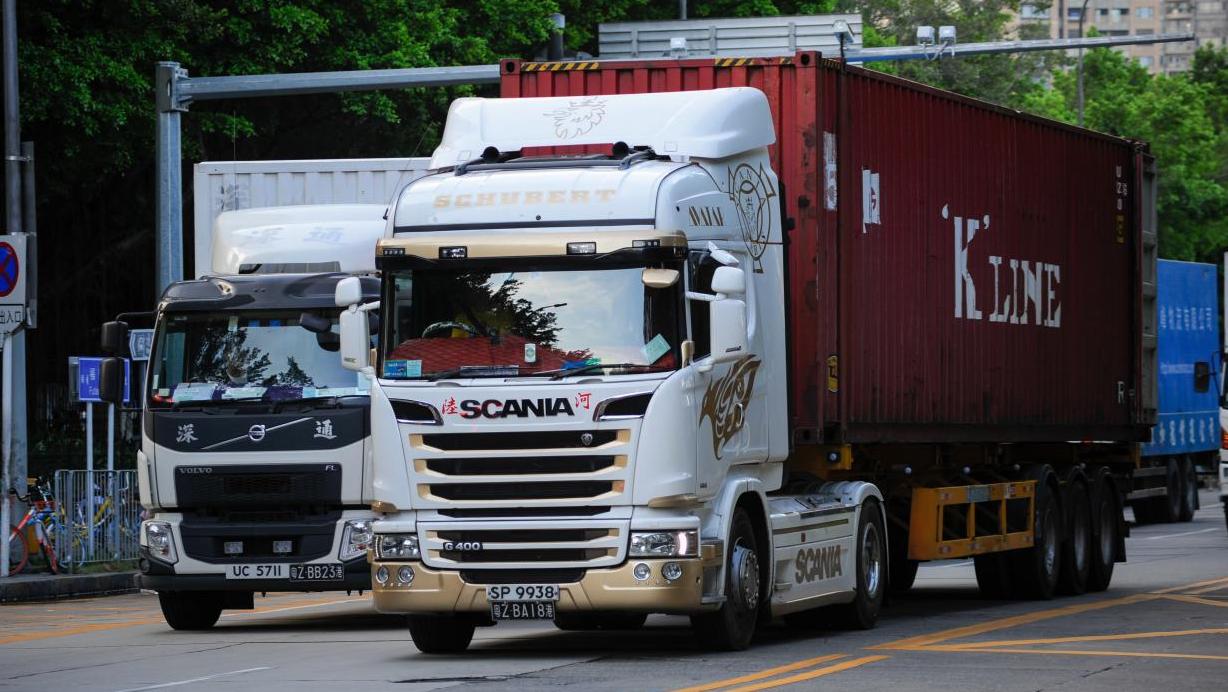 香港货运货车相册