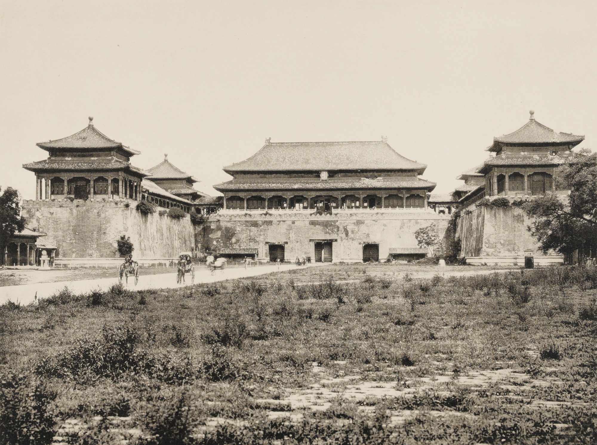 古老的紫禁城的照片图片