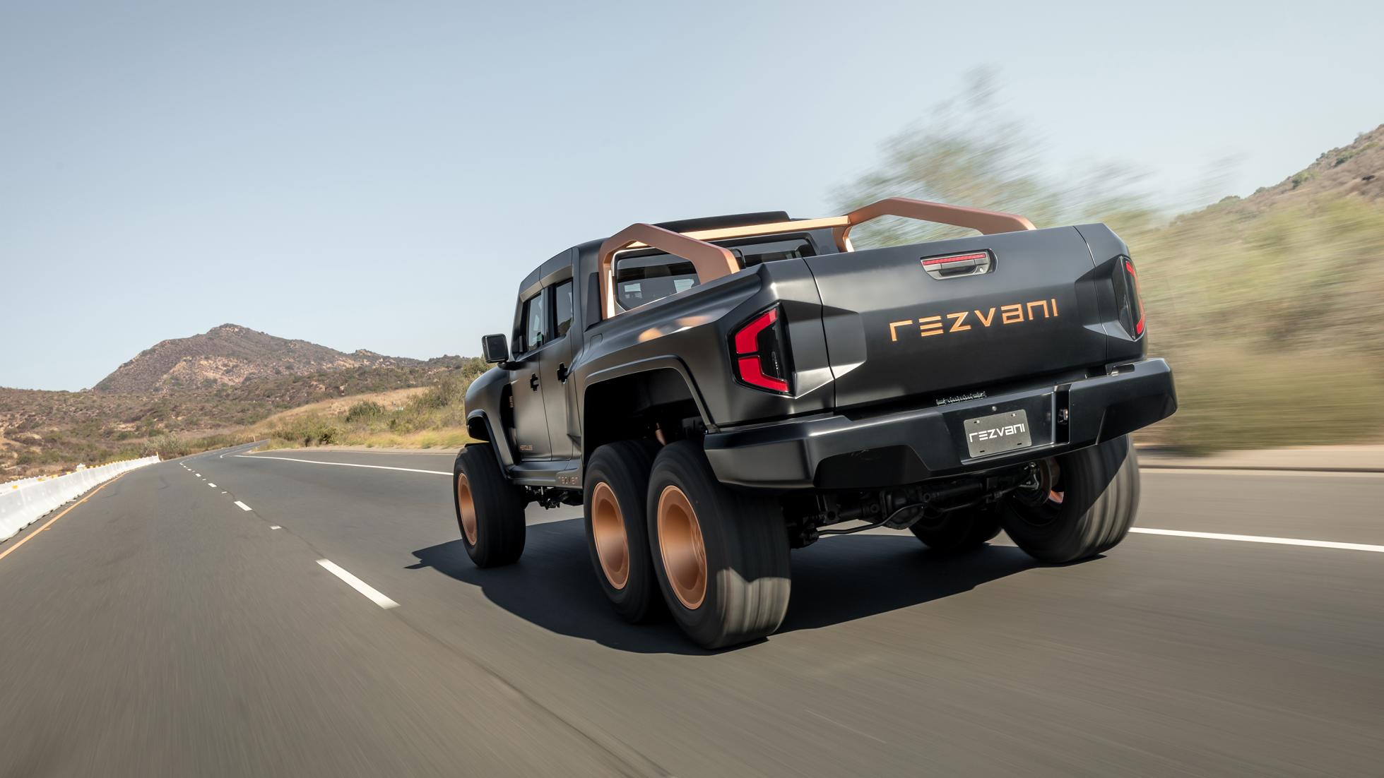 rezvani hercules 6x6,世界上功能最強大的六輪卡車