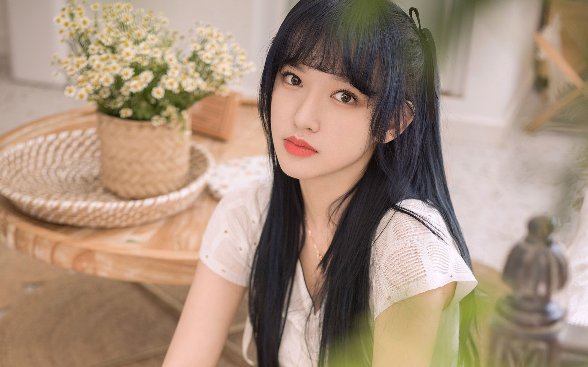 程潇甜美高清壁纸