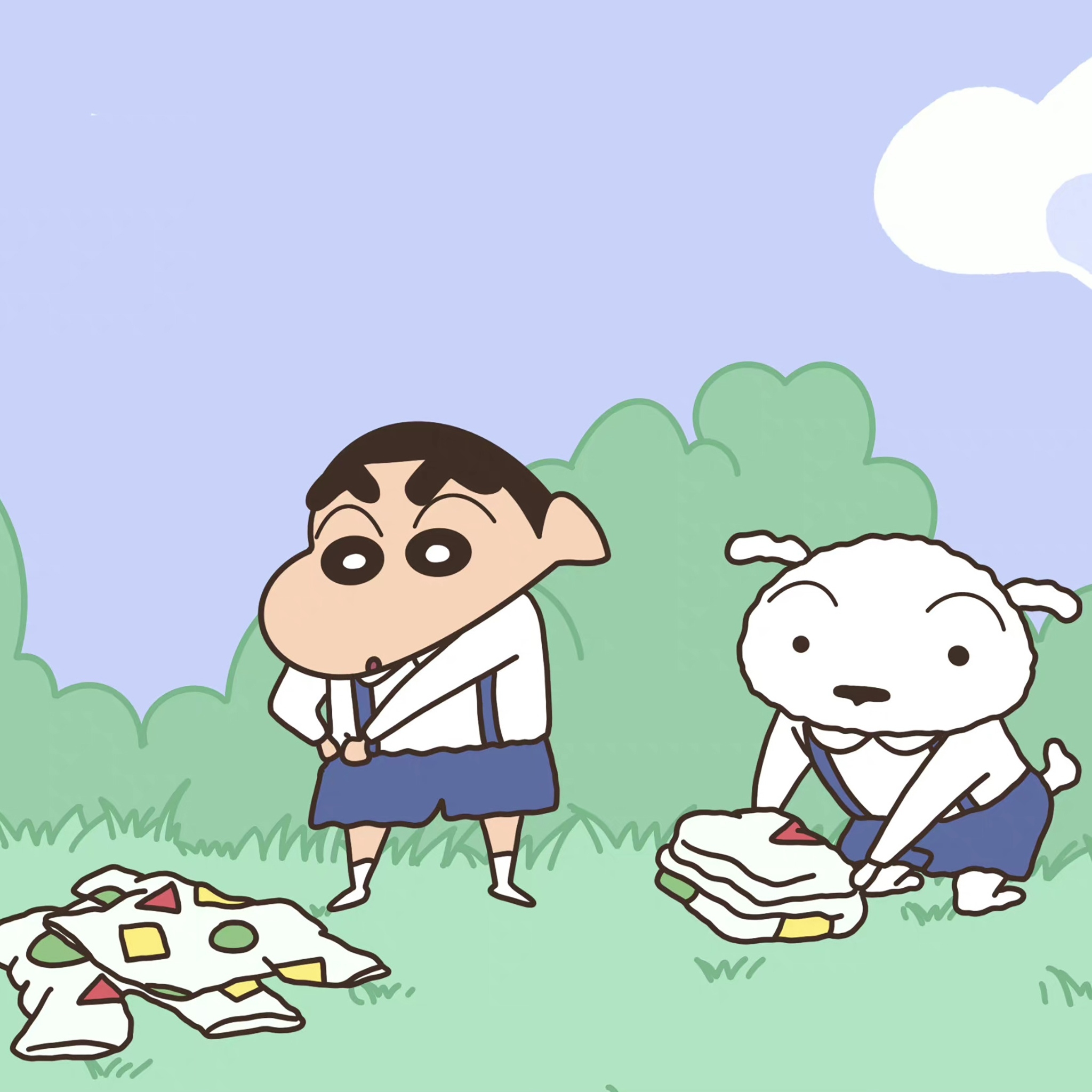 蜡笔小新ipad专用壁纸