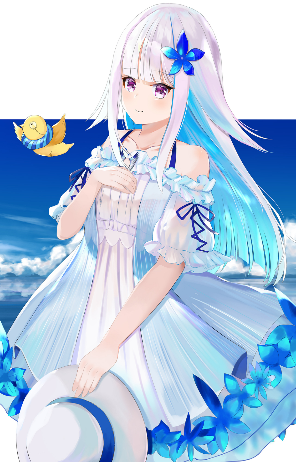 高清动漫手机壁纸分享,日本虚拟歌姬,偶像lize helesta的插画图