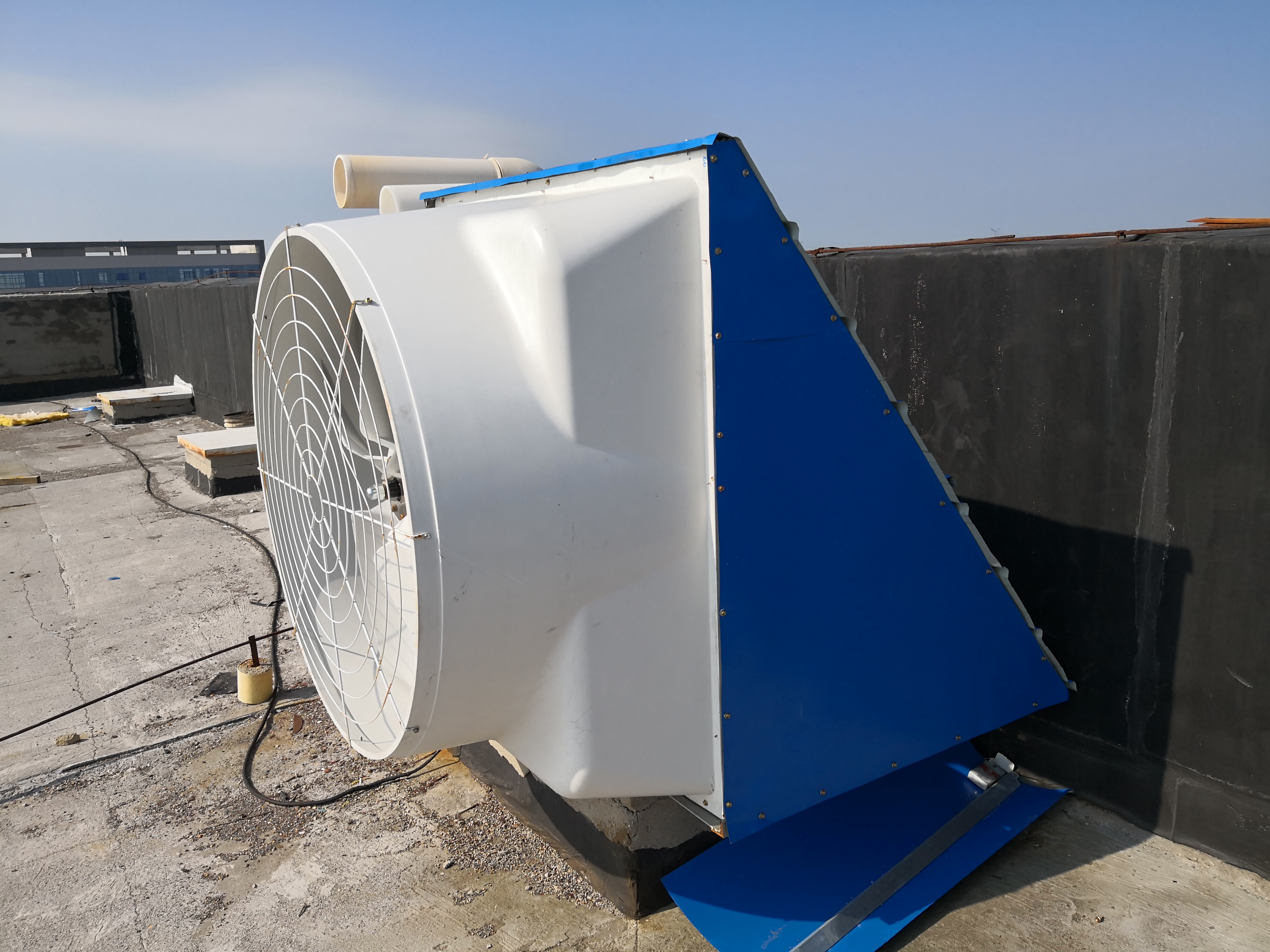 负压风机安装实例