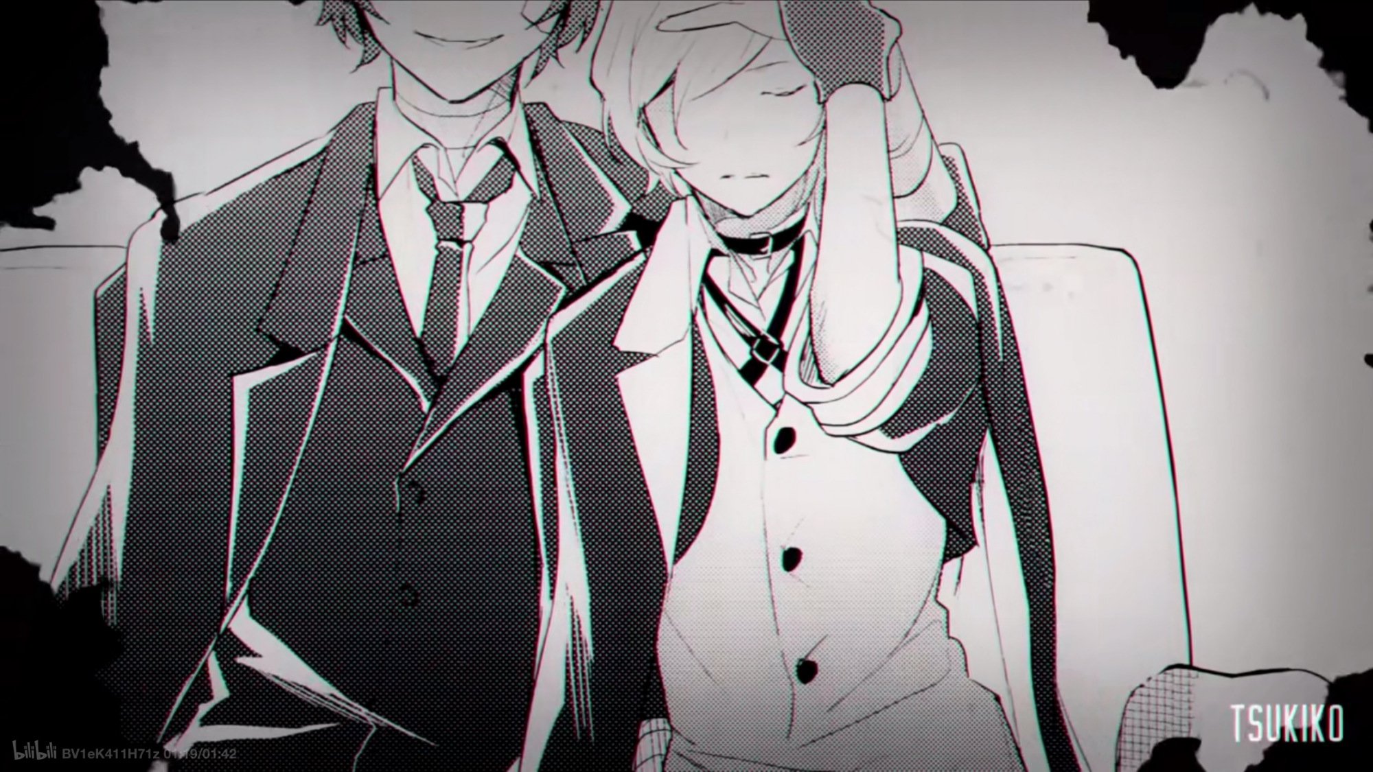 文豪野犬 双黑同框图集 太宰治x中原中也