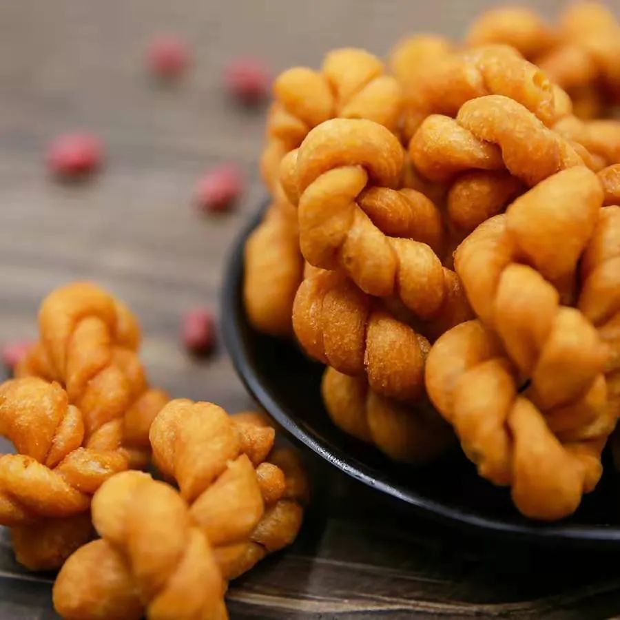 观音素麻花:色鲜味美,清脆可口!