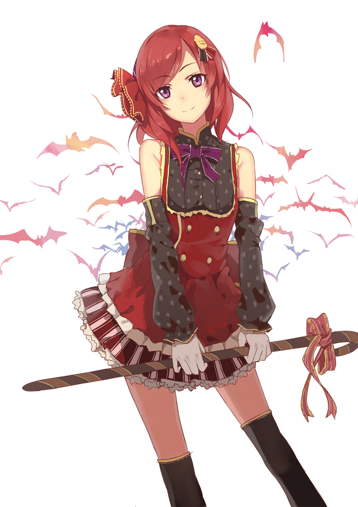 青春美少女"西木野真姬"的手机高清插画壁纸,喜欢的收藏