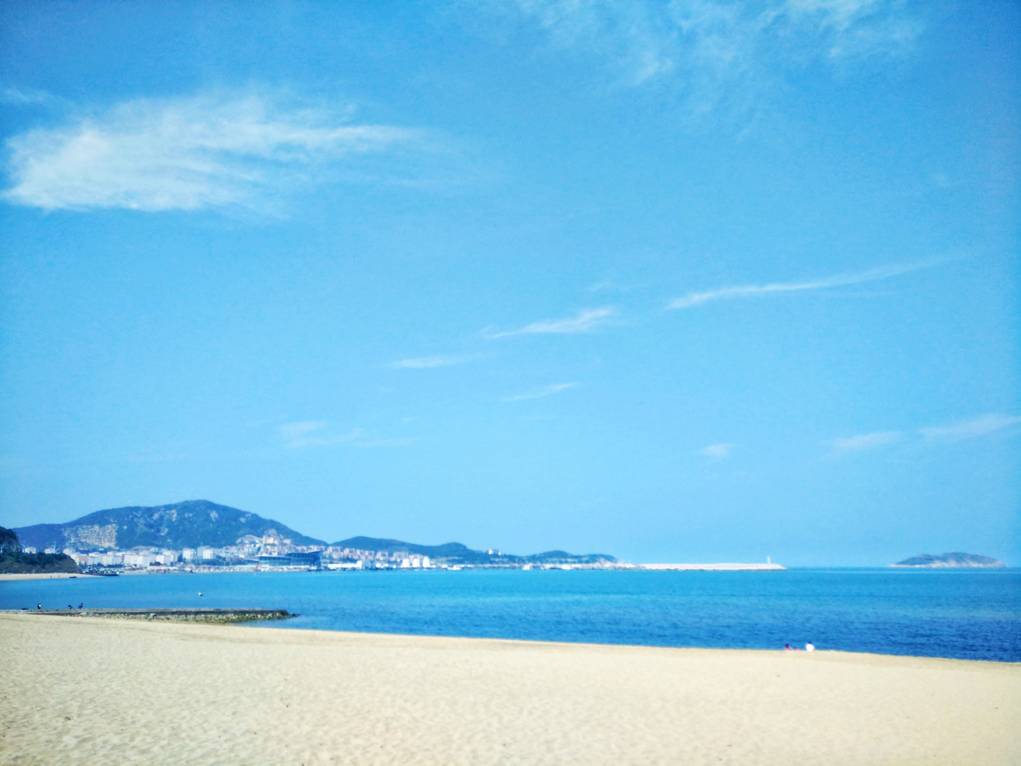 最美威海丨葡萄滩海水浴场