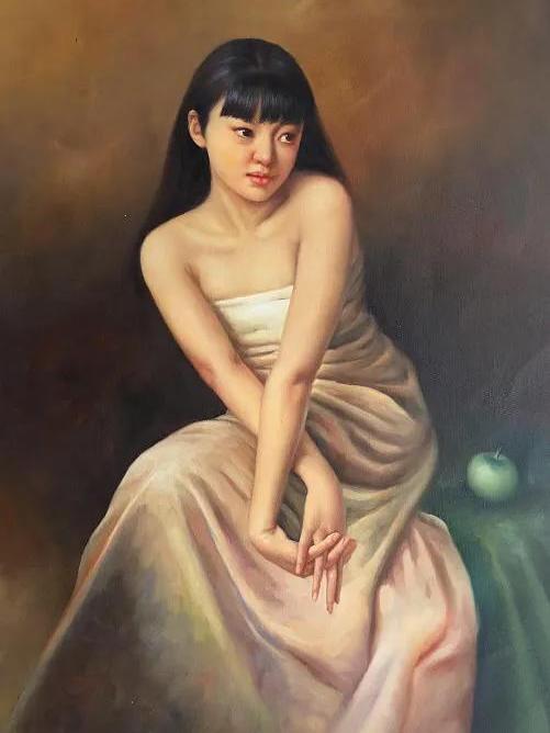 著名画家张嘉应(1967年-)油画作品欣赏