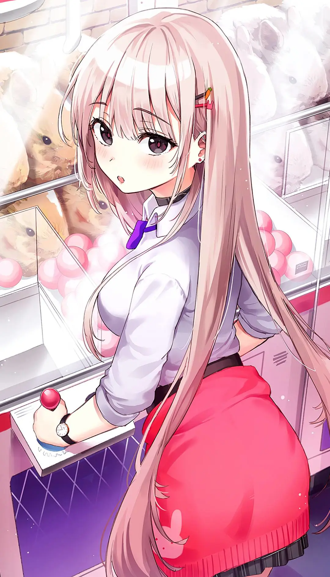 壁纸|红彤彤的脸蛋真可爱