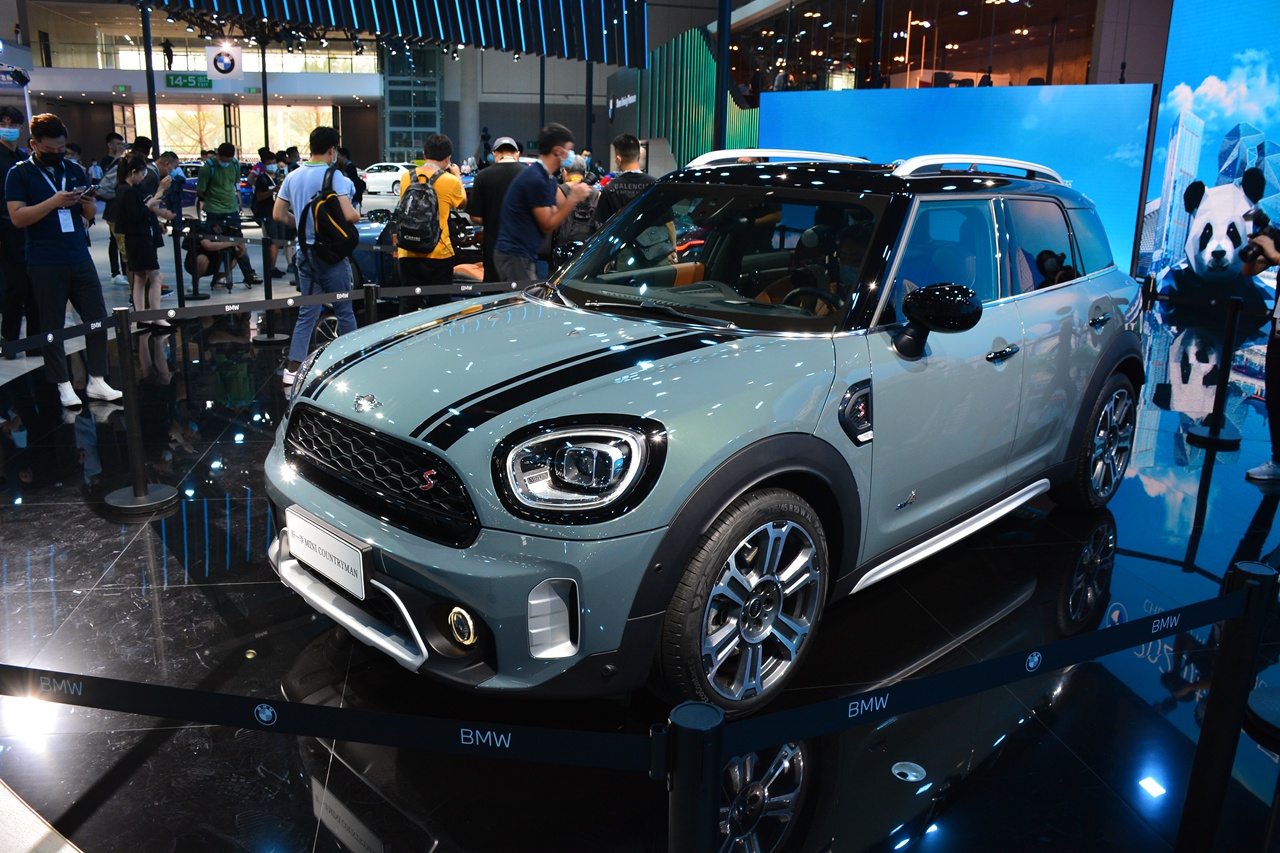 2020成都车展实拍:mini countryman