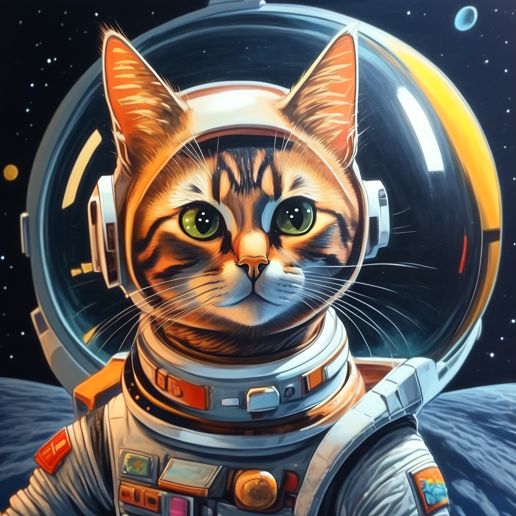 来自太空的宇航喵星人