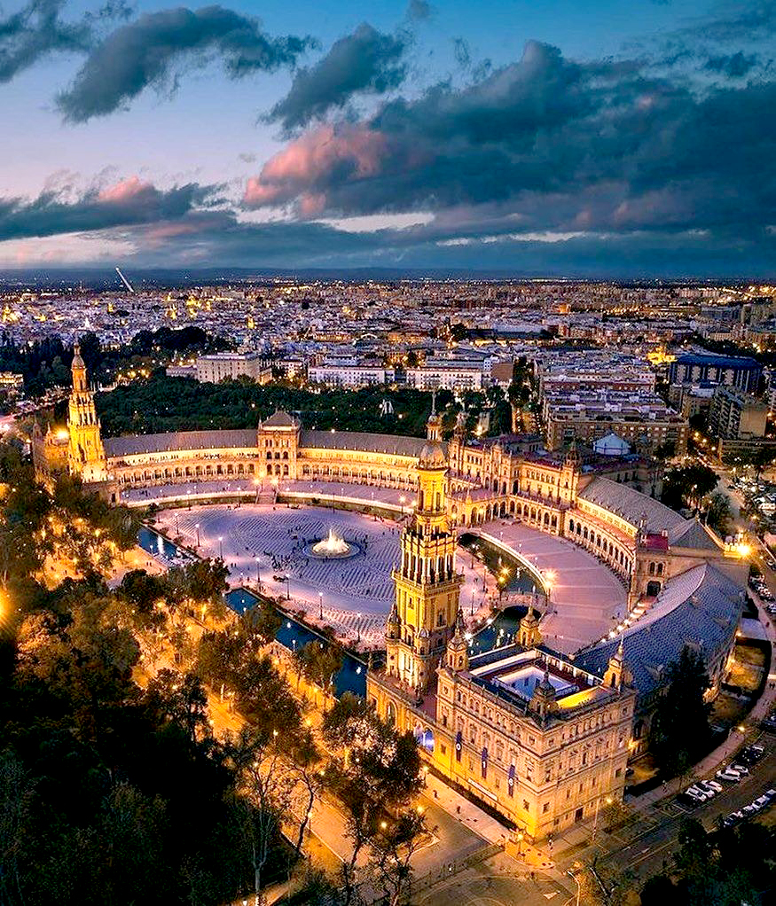 光景美图分享103:塞维利亚(西班牙),充满故意感与魅力的城市