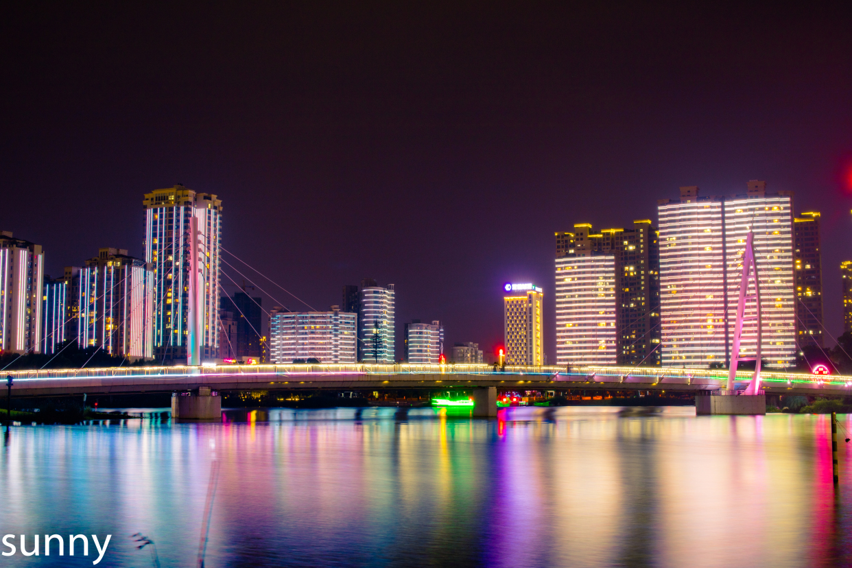 常德市夜景 浪漫城市