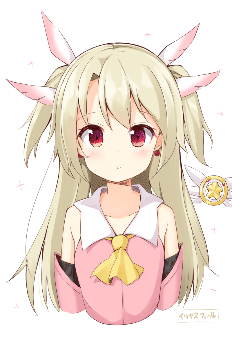 精选日漫《魔法少女》里美丽女主角"伊莉雅"的手绘插画壁纸