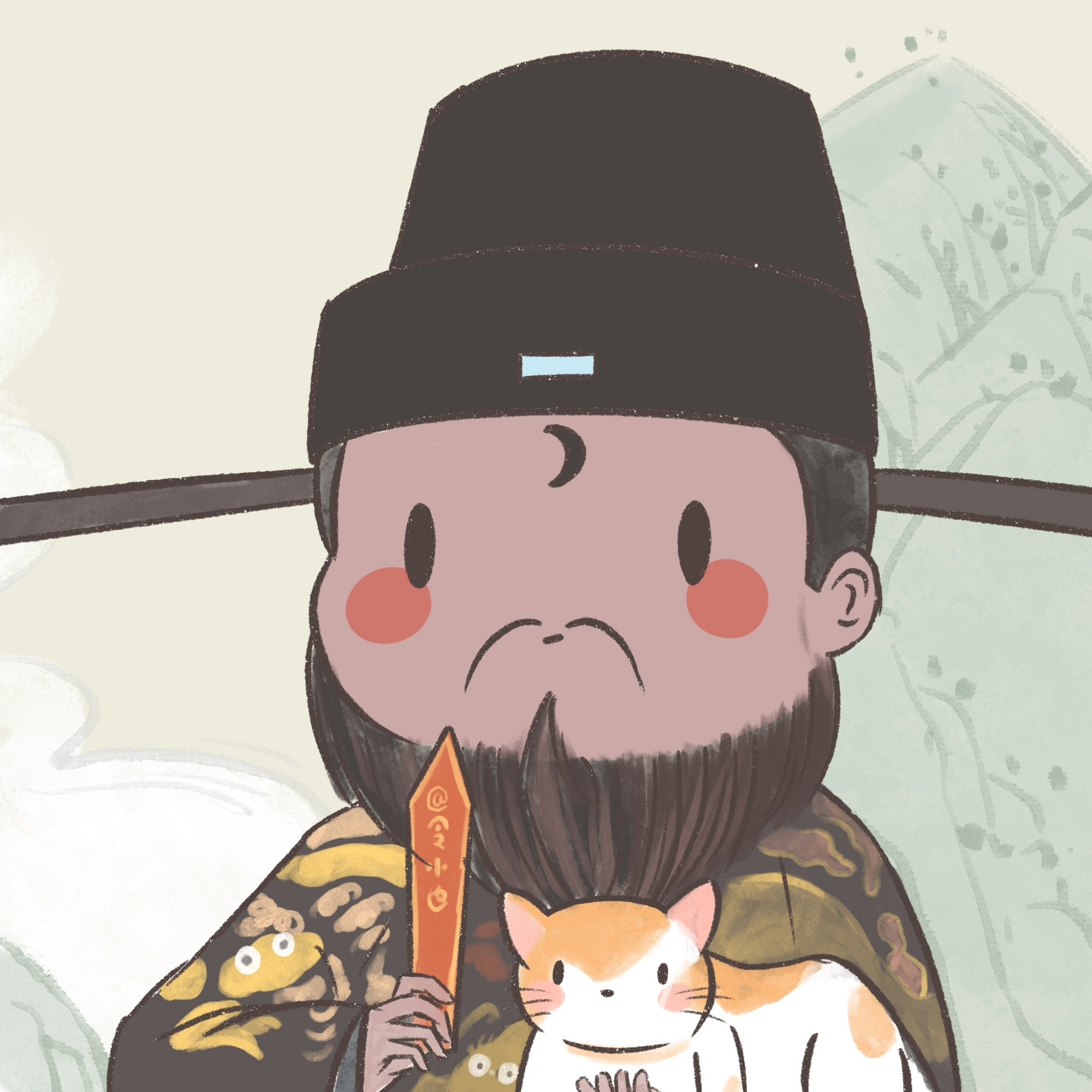 可爱江南百景图古风头像