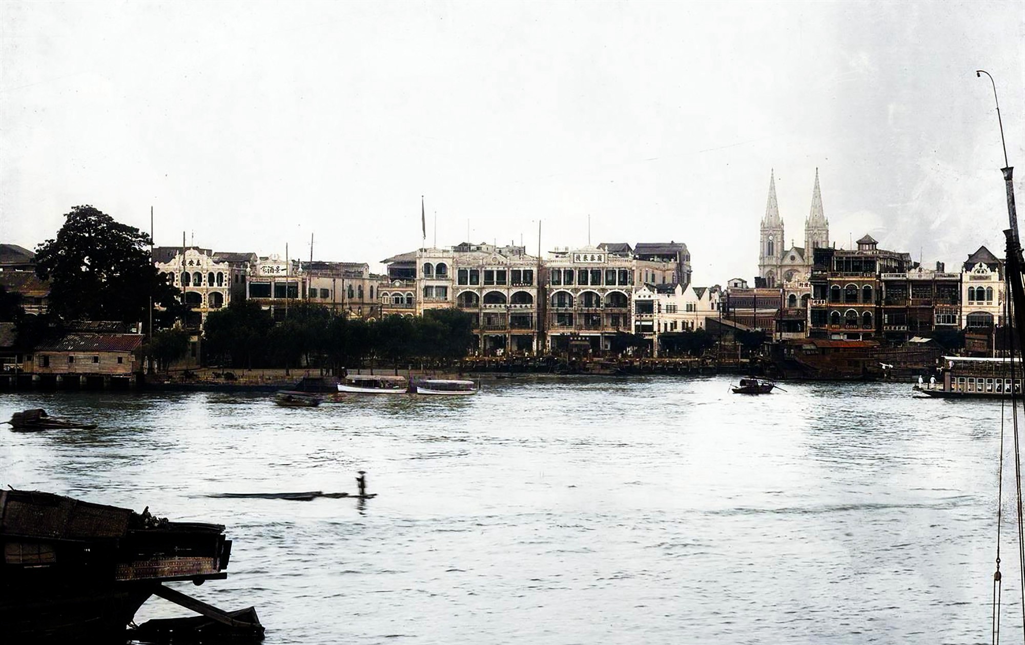上世纪二十年代的广州老照片