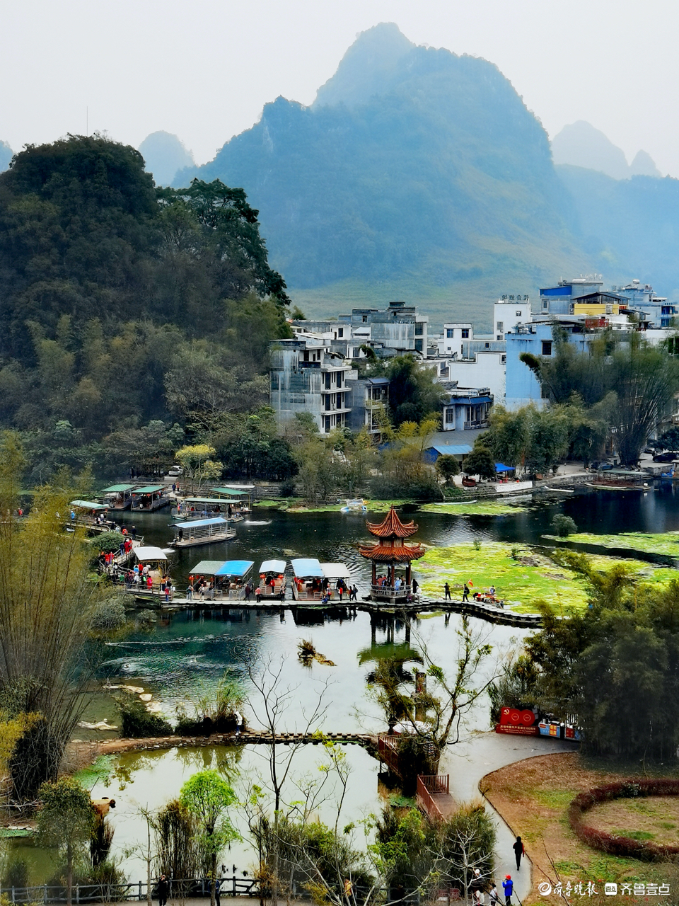 靖西鹅泉景区介绍图片