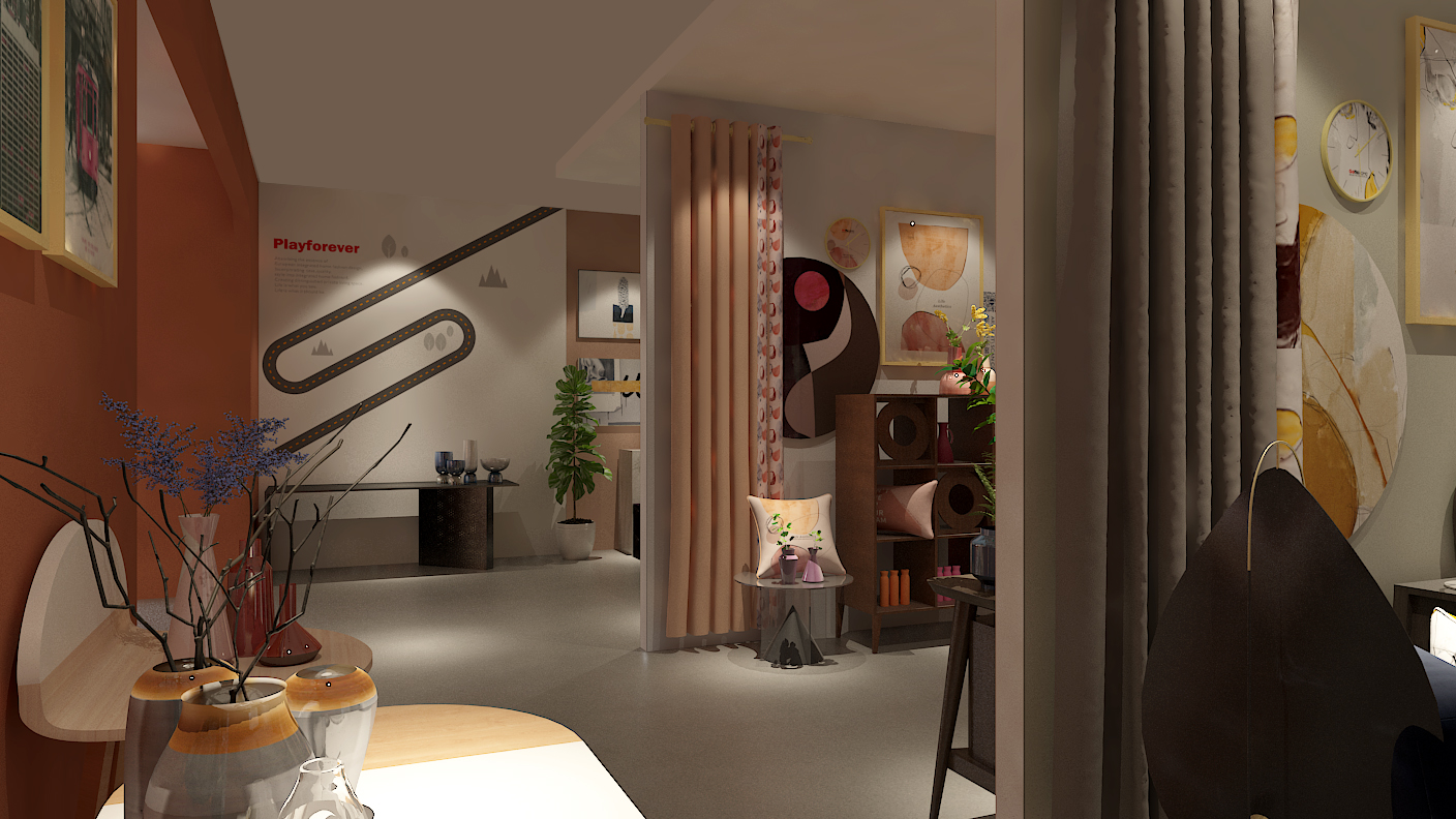 gotta艺术软装店面展示效果图