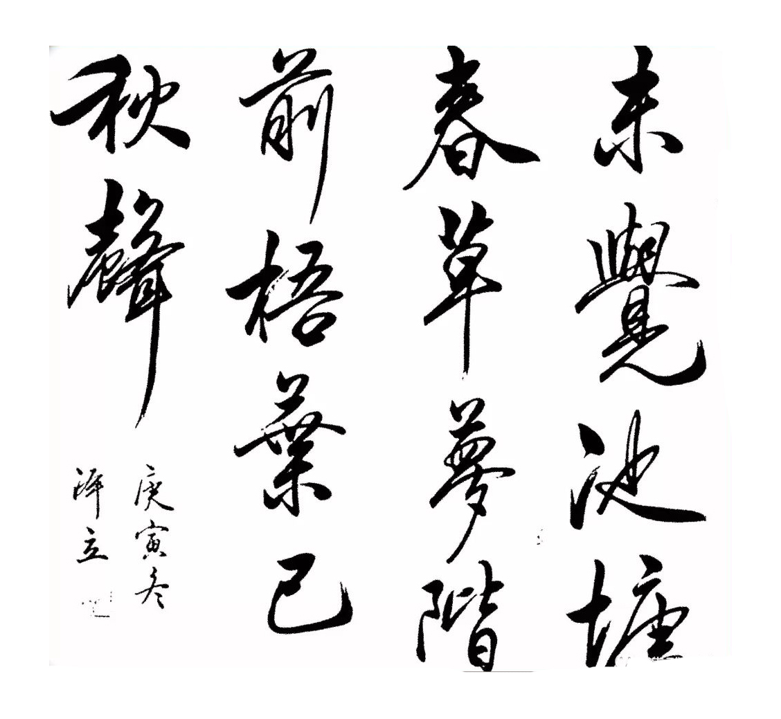 大书法家苏适之女苏泽立书法行书作品欣赏,行云流水,结体自然