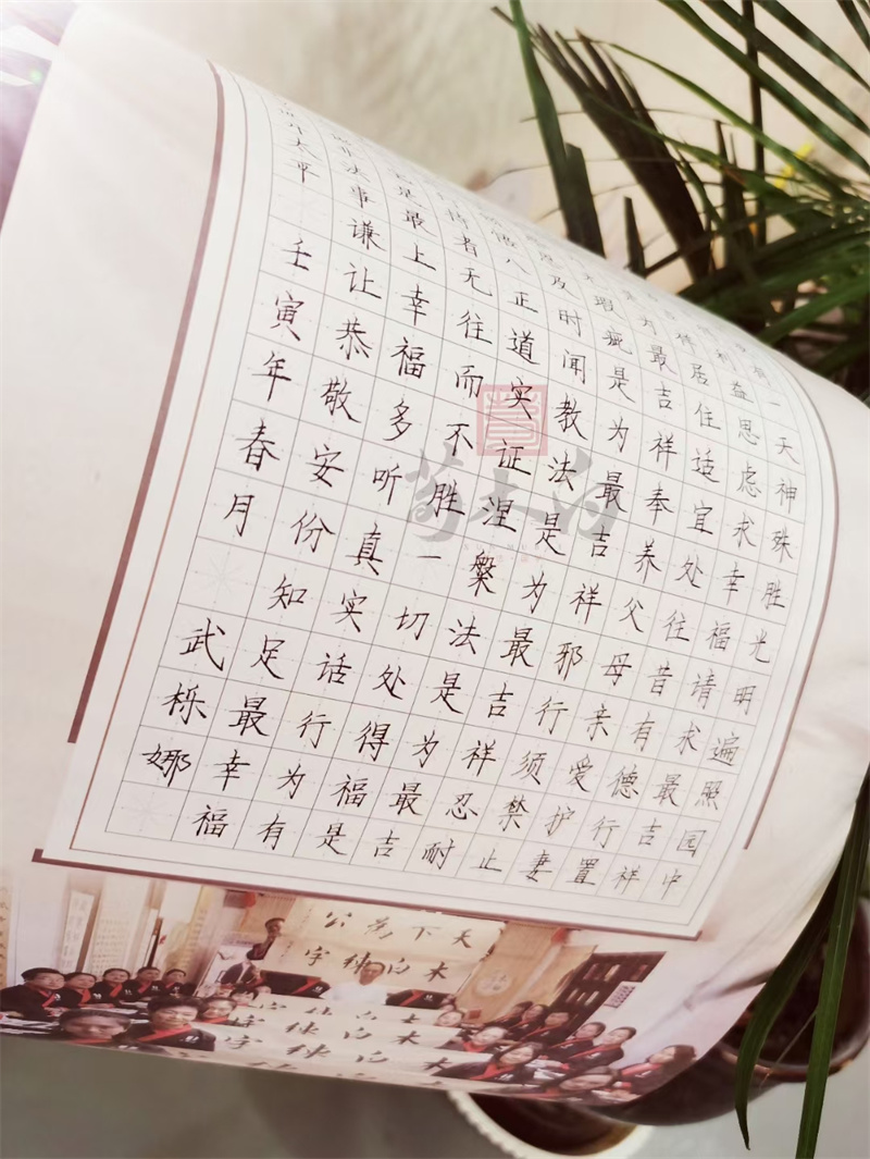 荀木白练字-校区风采