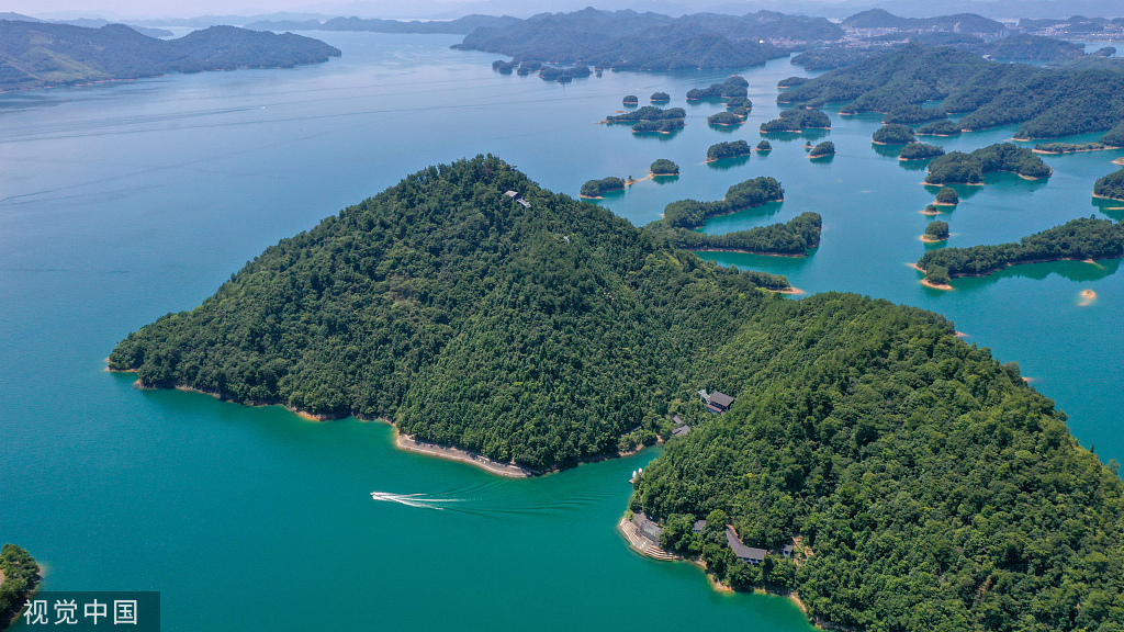 杭州:千岛湖珍珠列岛碧波涟漪