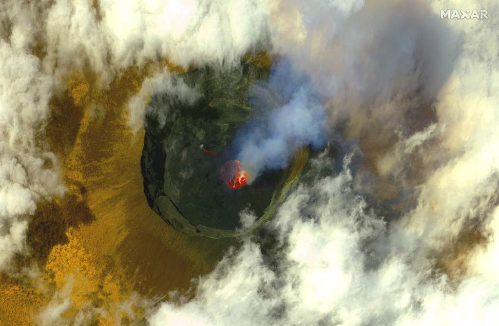 刚果火山图片