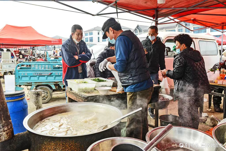 美"兔"秀秀|烟台福山门楼大集,浓浓的烟火气