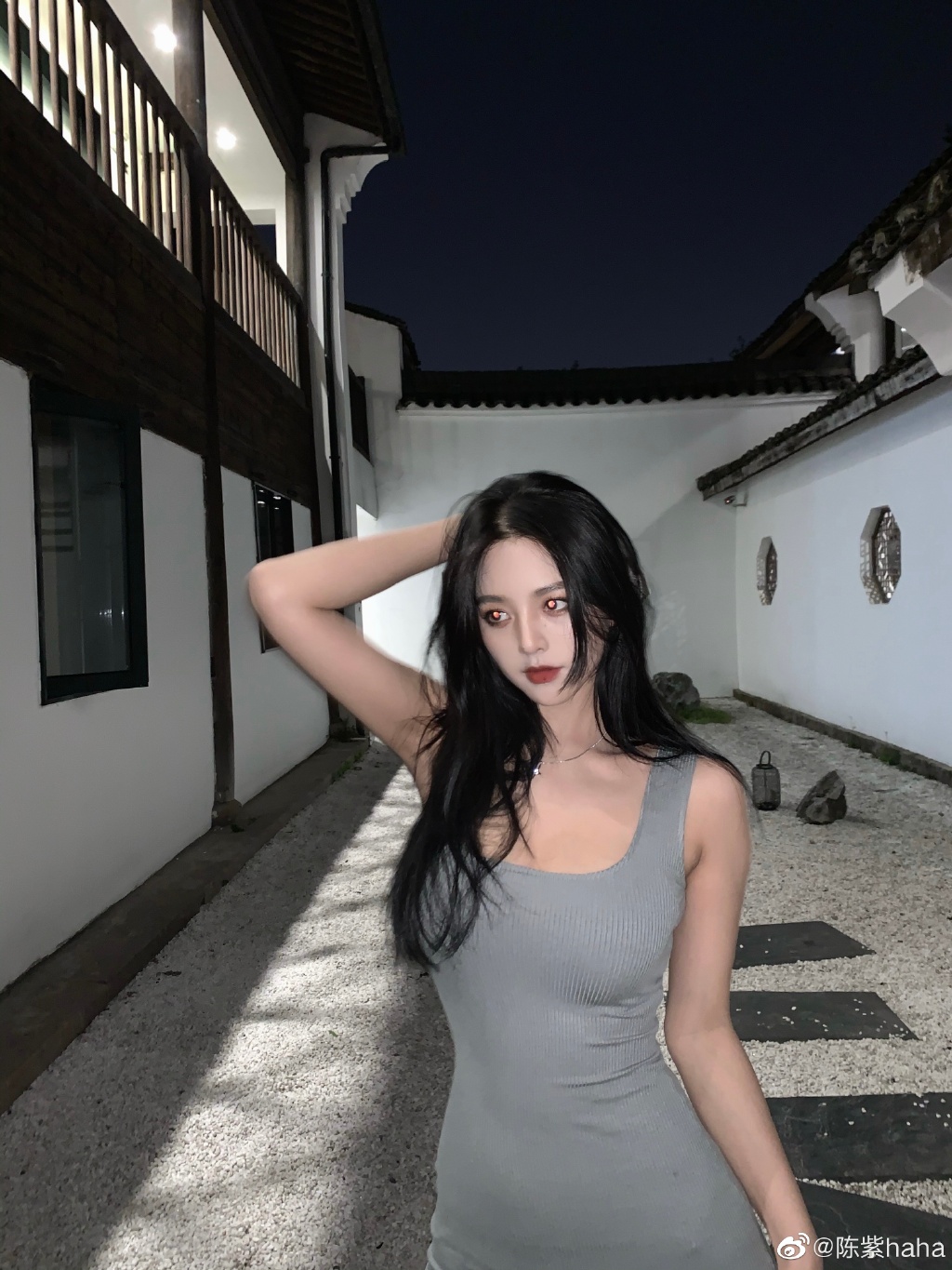 网红美女陈紫迷人美照欣赏,好漂亮啊