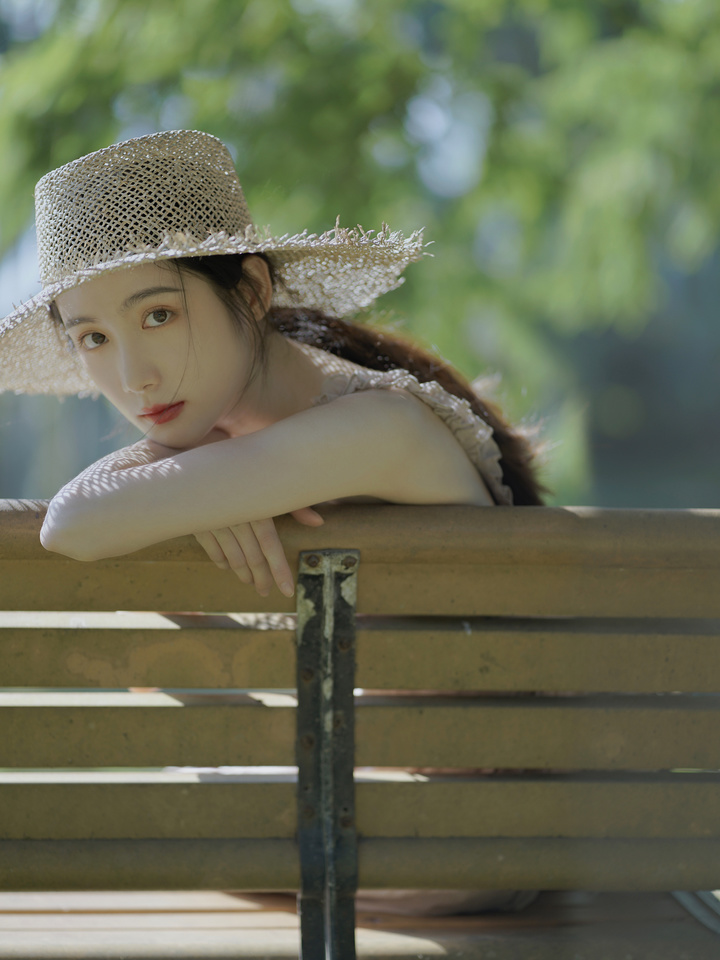 淡颜美女写真,温柔如风