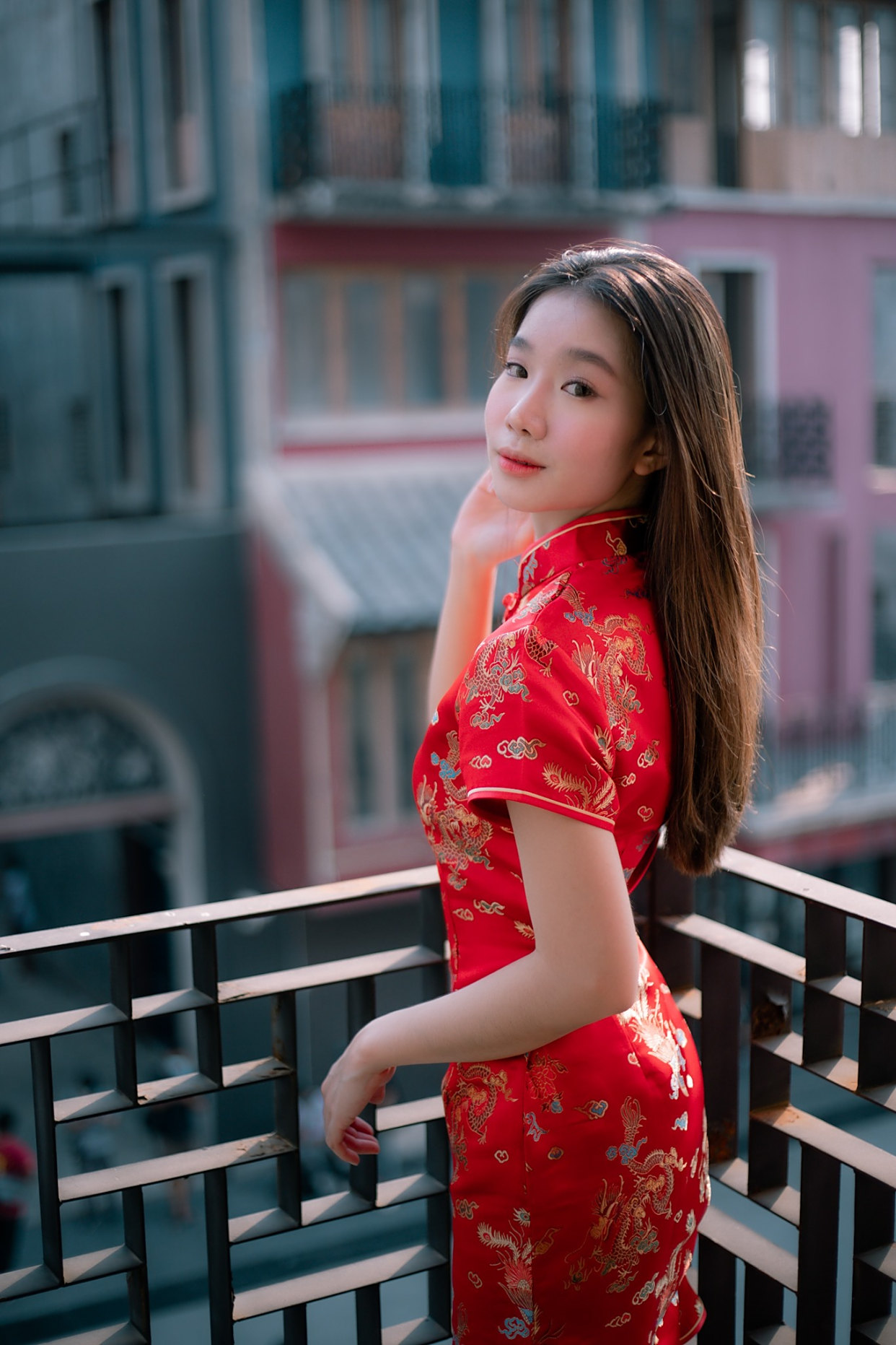 中国红,旗袍美女摄影集