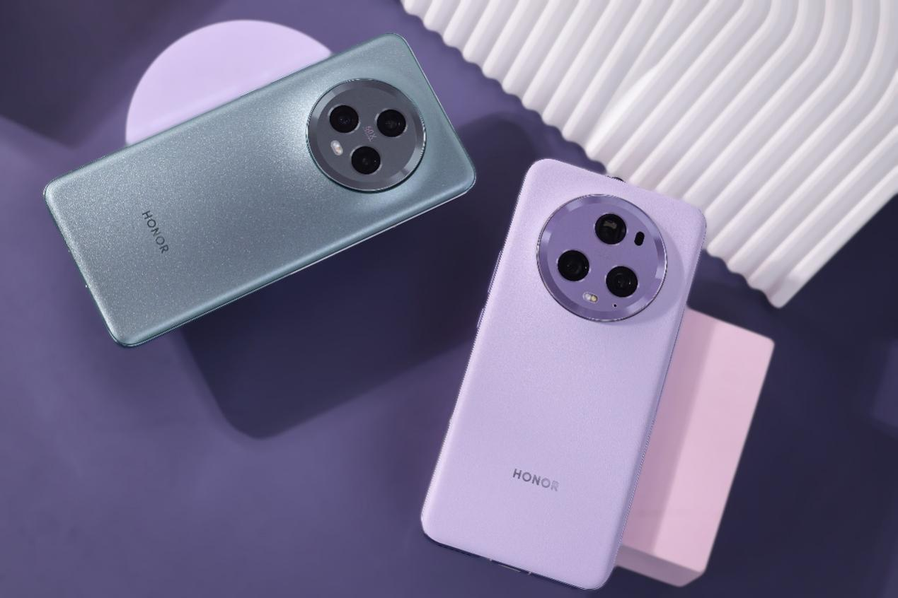 缪斯之眼3.0星轮三摄 荣耀magic5系列手机外观图赏