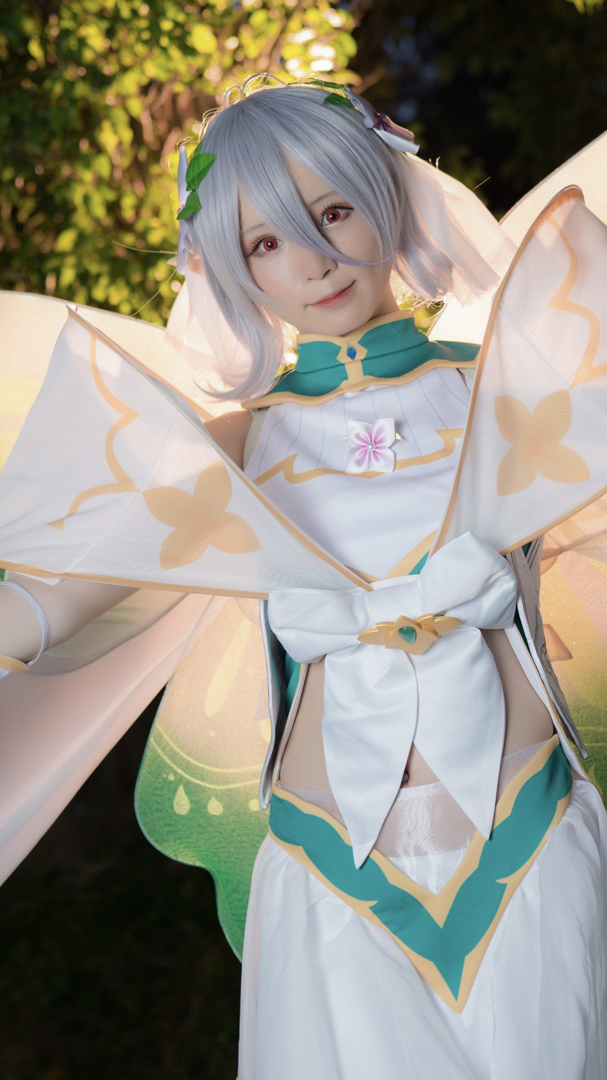 可可萝月光蝶cos