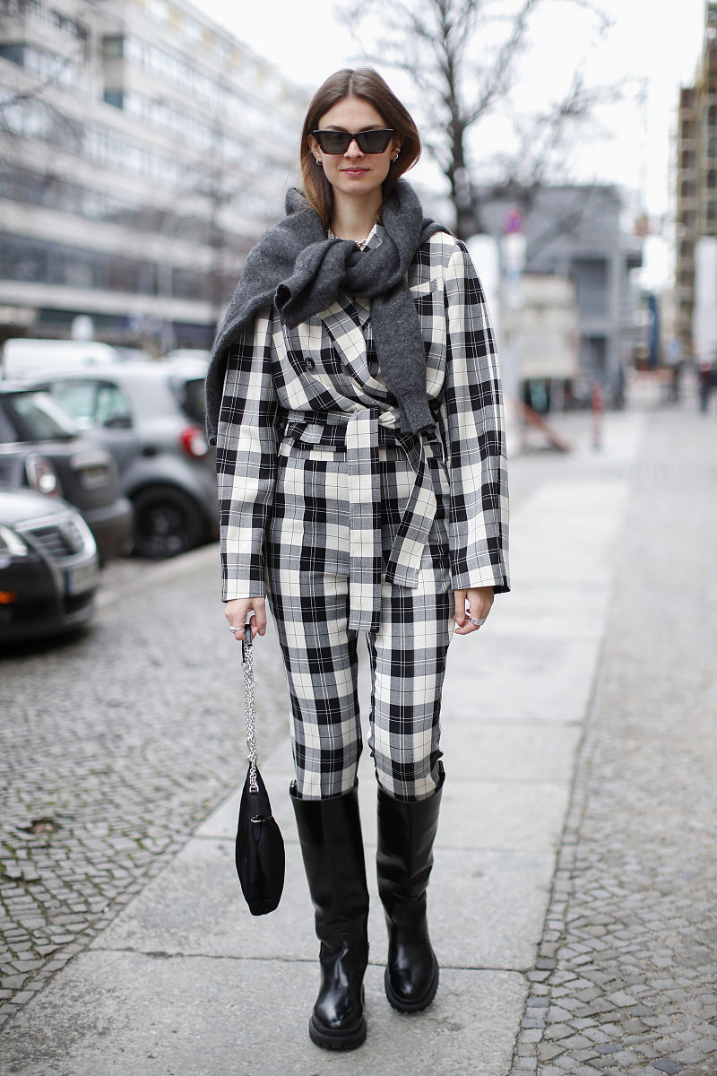 2021秋冬柏林时装周:1月20日潮人街拍