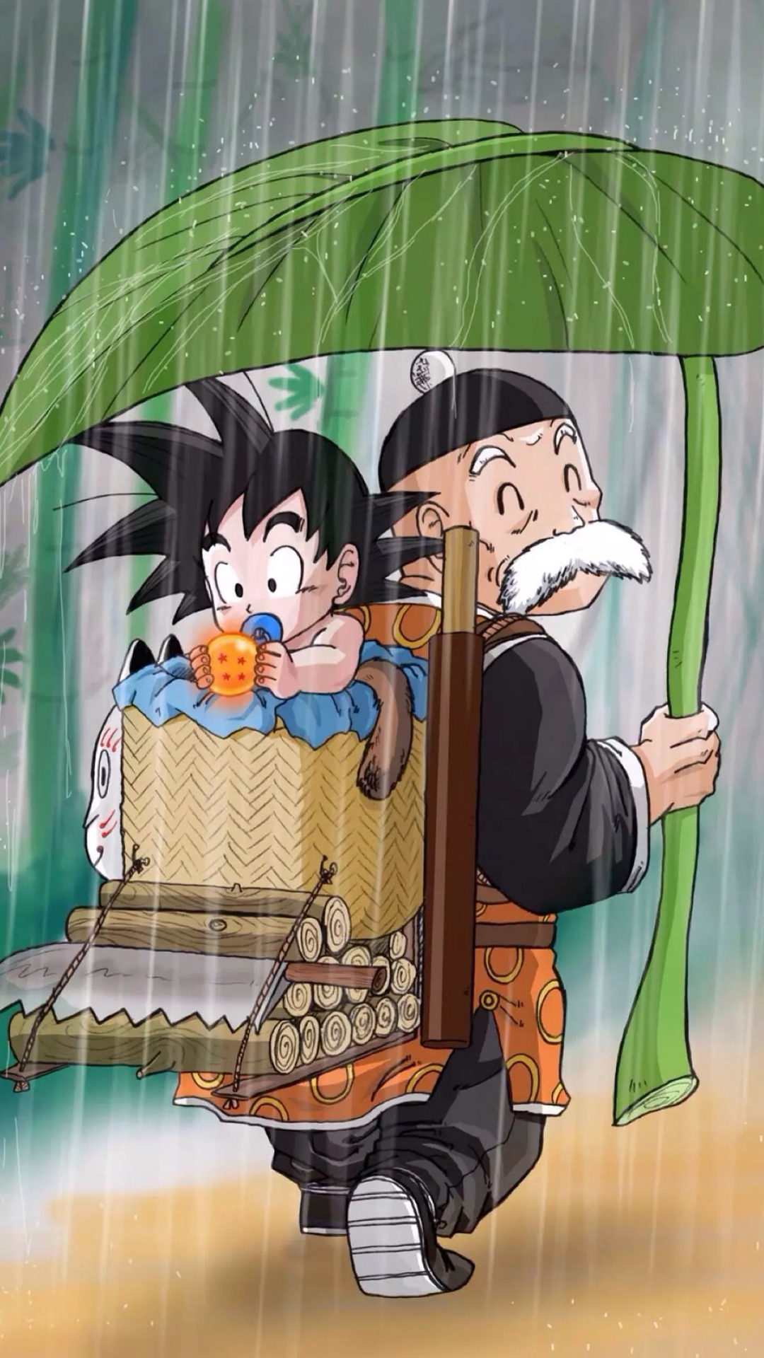 童趣六月"七龙珠"孙悟空一家人