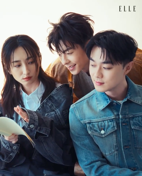 组图:柯佳嬿许光汉施柏宇韩国拍大片 网友笑称三人组出三对cp