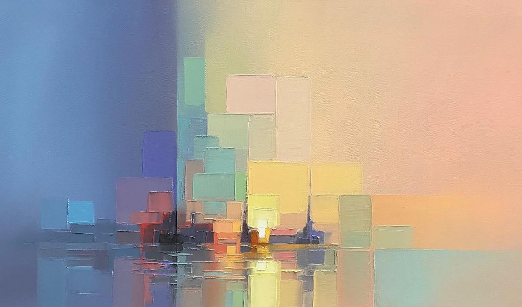 jason anderson:油画世界里的城市缩影