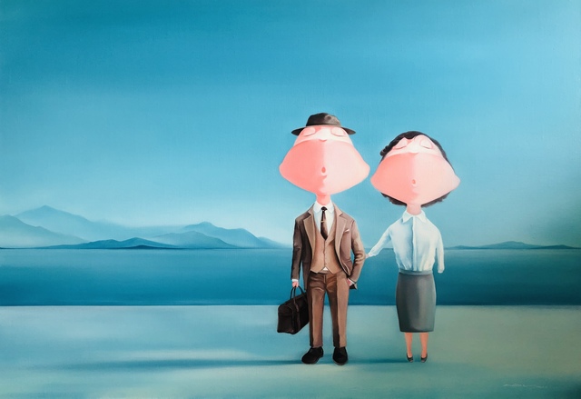 中国艺术家吴琼油画作品
