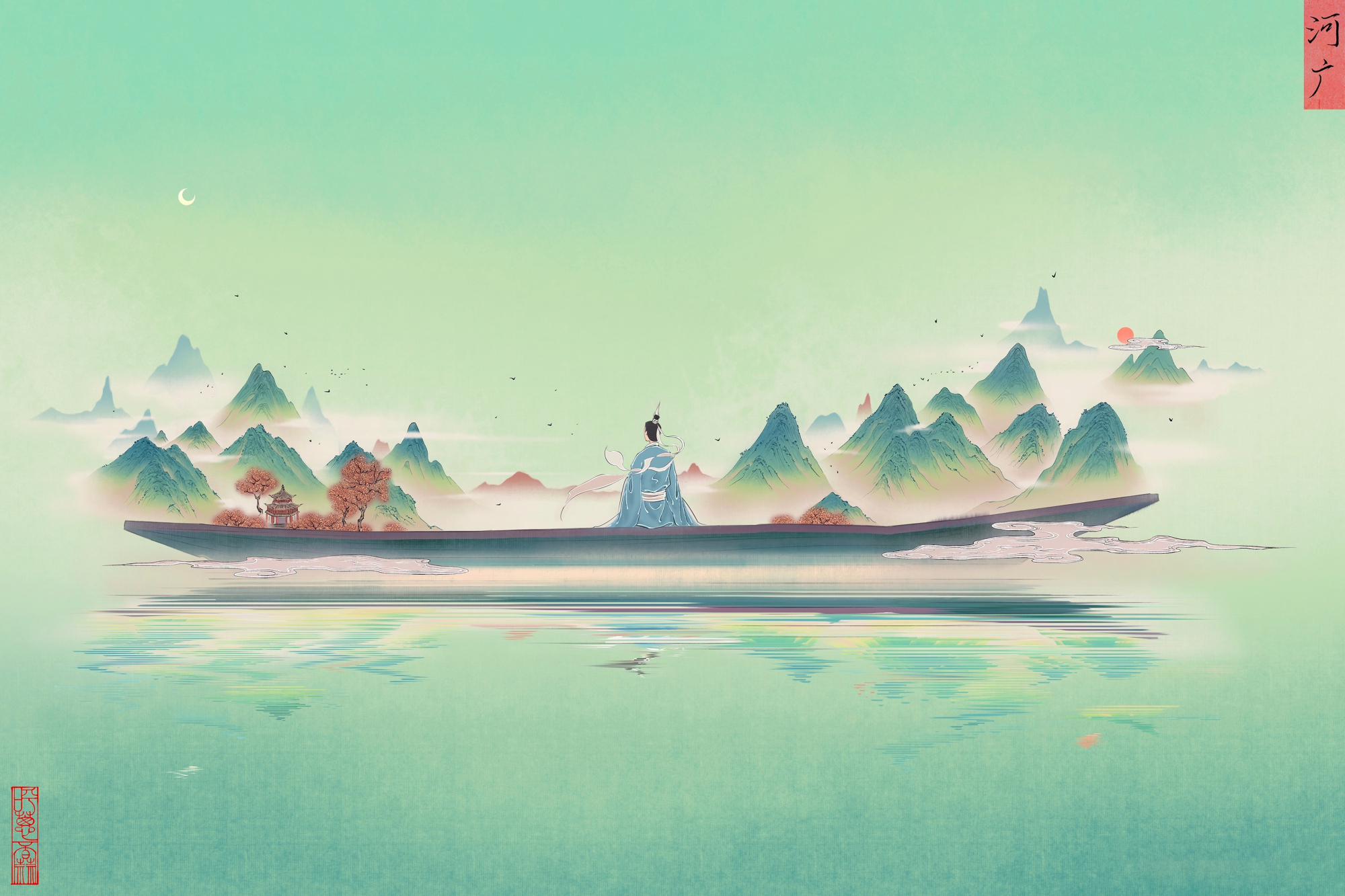 高清古风桌面壁纸,这也太美了吧