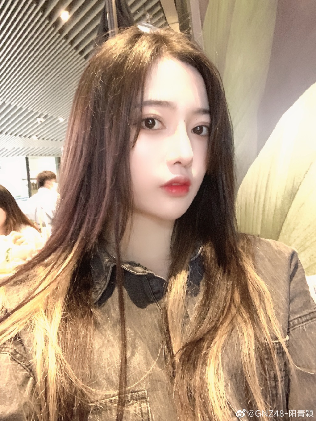 美女艺人阳青颖迷人美照欣赏好看啊