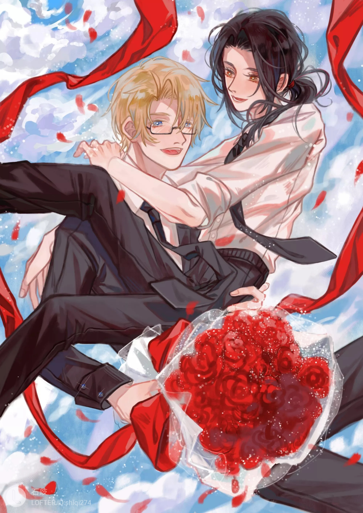 黑塔利亚组合图搬运:金钱组