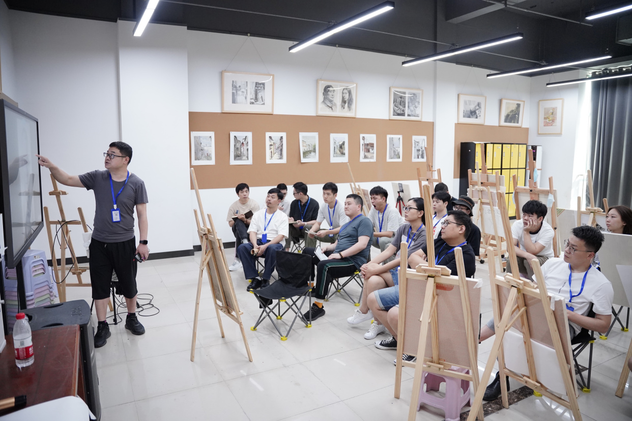 美术生的上课日常!