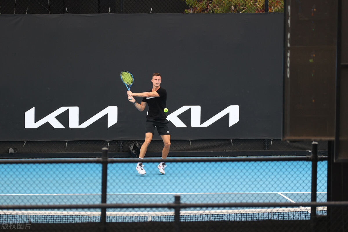 2021年澳网公开赛前瞻,球员进行训练