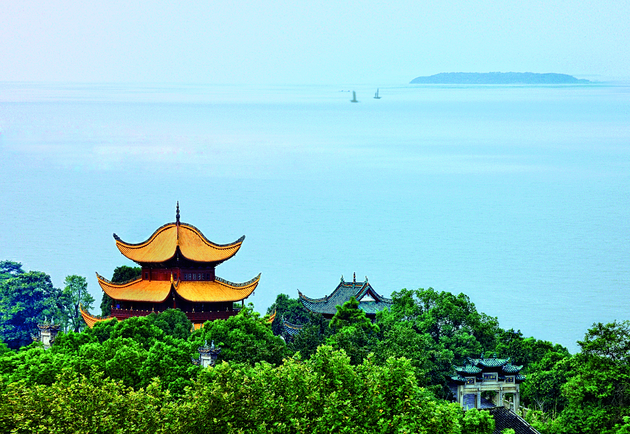 岳阳楼高清实景图