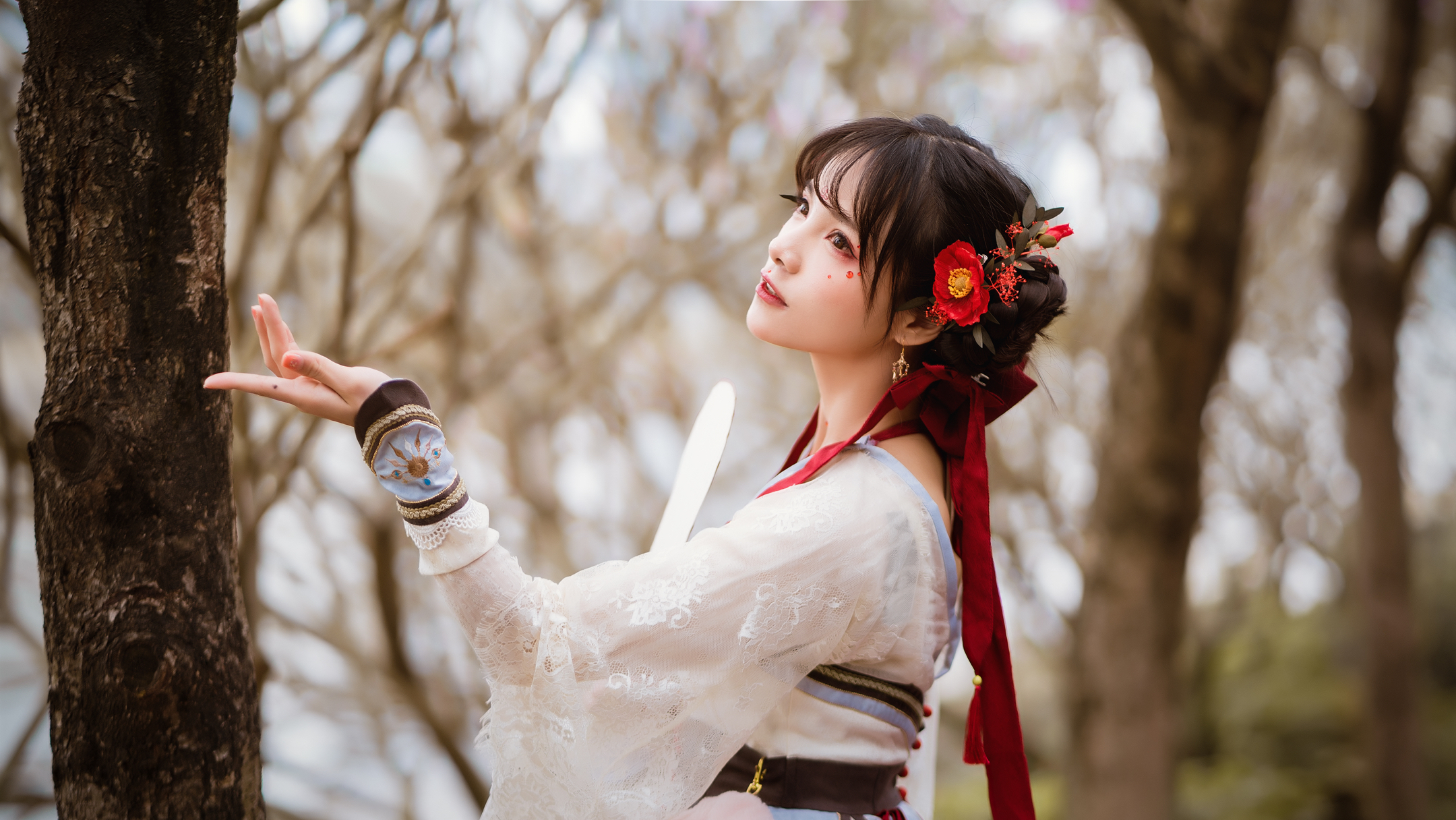 谢安然的中国风洛丽塔写真