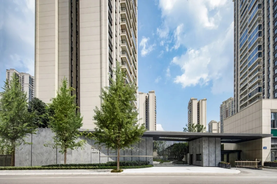 成都中南·云樾住宅景观实景图