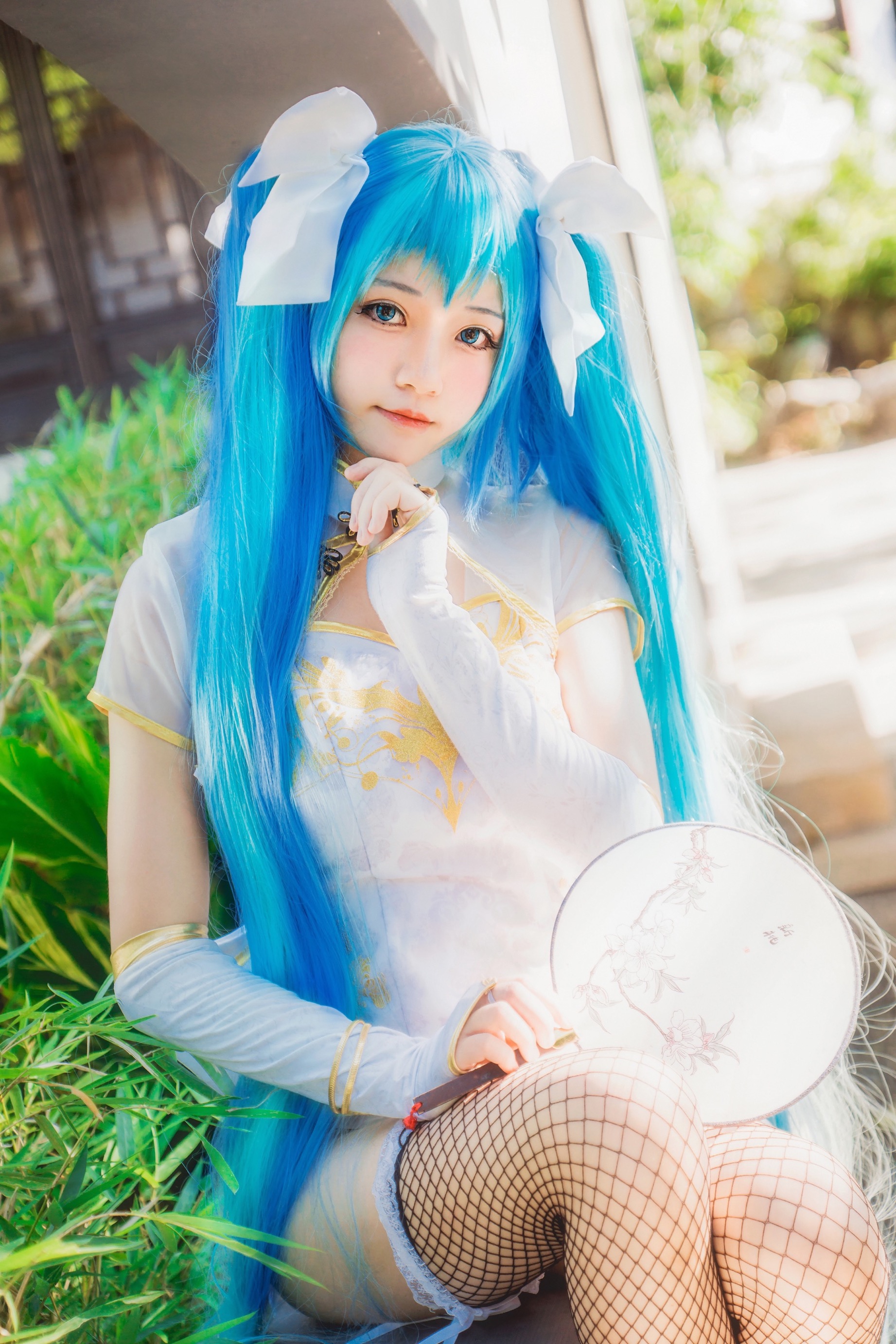 二次元cos丨v家·初音未来·金丝雀